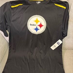 NFL Black Apparel with Logo Pittsburgh Steelers